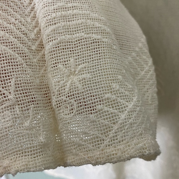 EUC MANGO CASUAL SHEER EMBROIDERED SWEATER - Picture 5 of 9